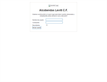 Tablet Screenshot of adalcobendascf.com